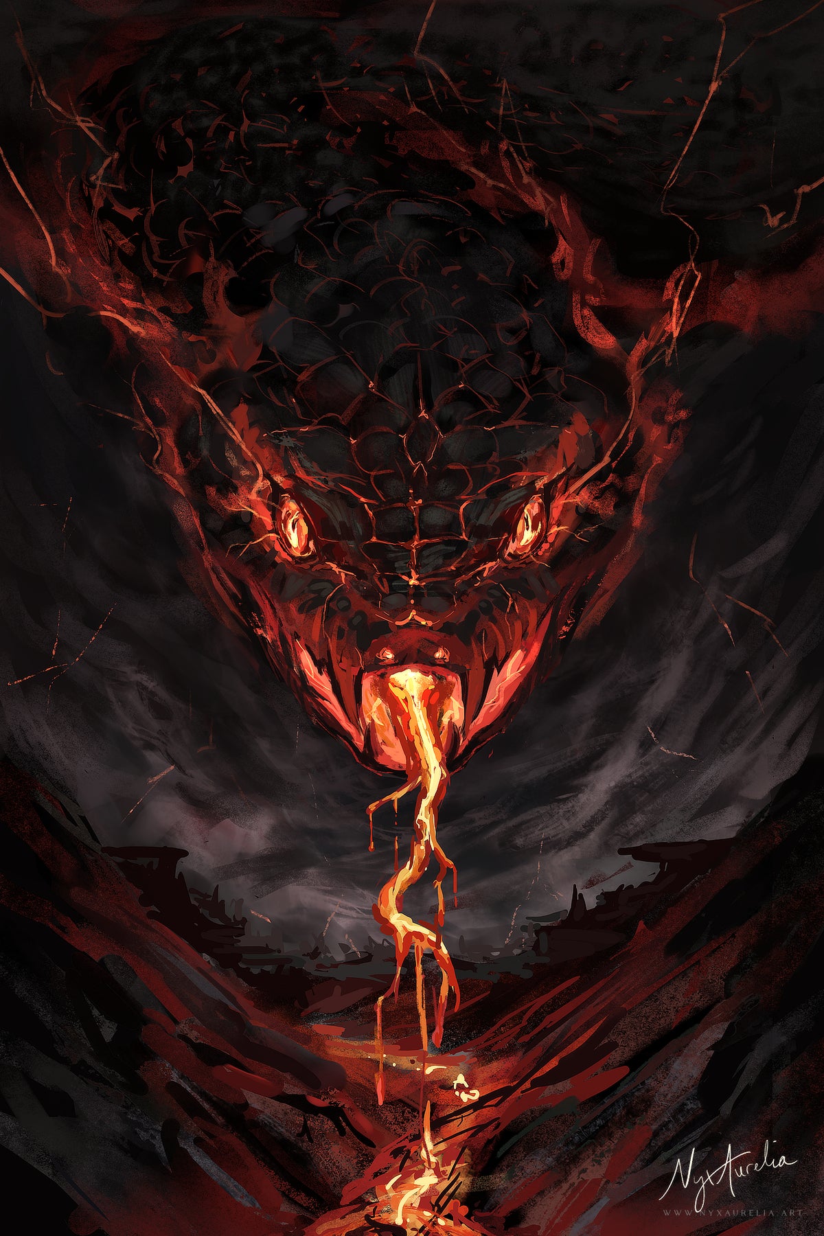 Devil Snake - Small Print