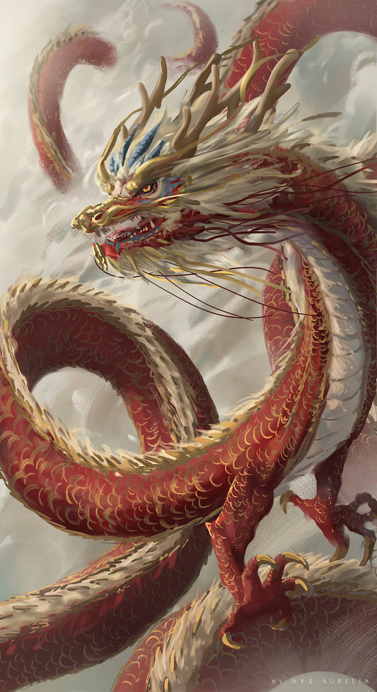 Emperor Dragon - Large Print