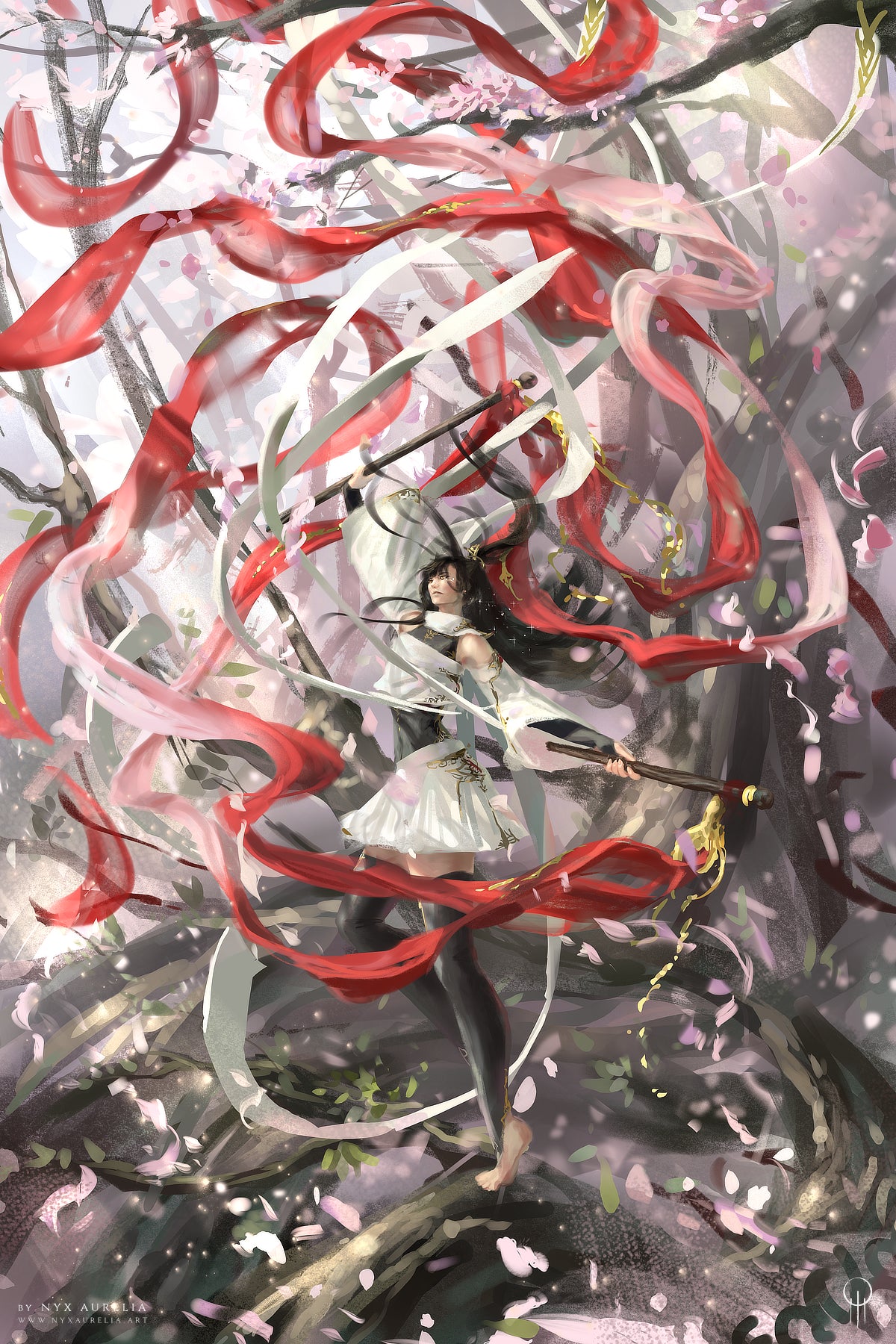 Flower Dance - Large Print