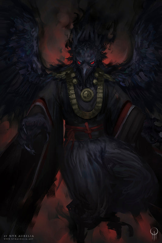 Karasu Tengu - Art Card