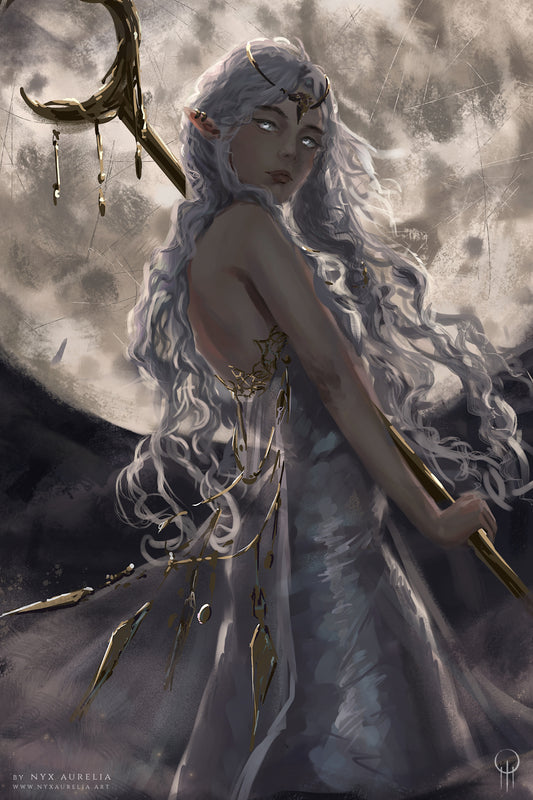 Lady of the Moon - Art Card